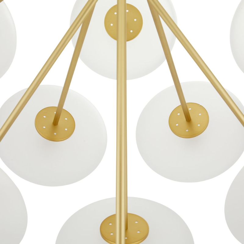 Arteriors DLC33 Helios 9-lt 41" LED Chandelier