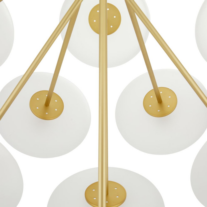 Arteriors DLC33 Helios 9-lt 41" LED Chandelier