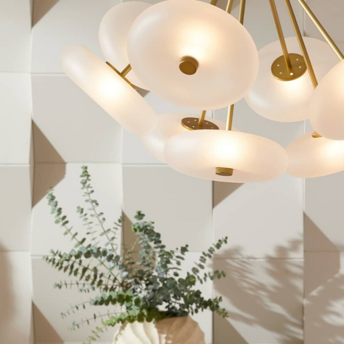 Arteriors DLC33 Helios 9-lt 41" LED Chandelier