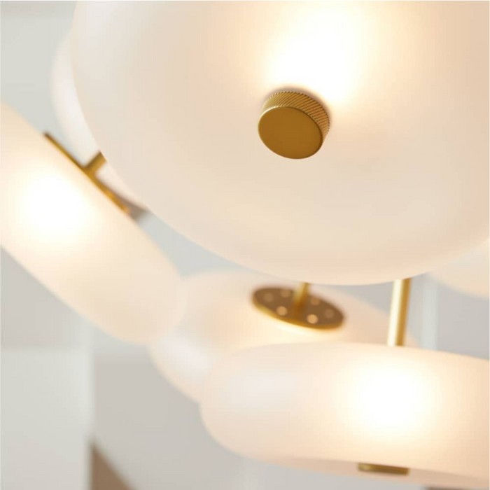 Arteriors DLC33 Helios 9-lt 41" LED Chandelier