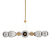 Arteriors DLC38 Smyth 9-lt 54" Round Chandelier