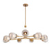 Arteriors DLC38 Smyth 9-lt 54" Round Chandelier