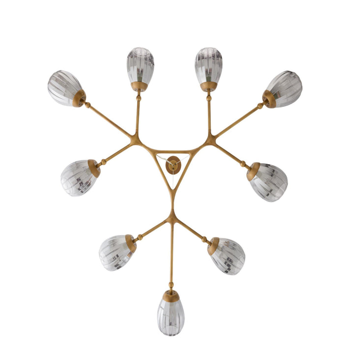 Arteriors DLC38 Smyth 9-lt 54" Round Chandelier