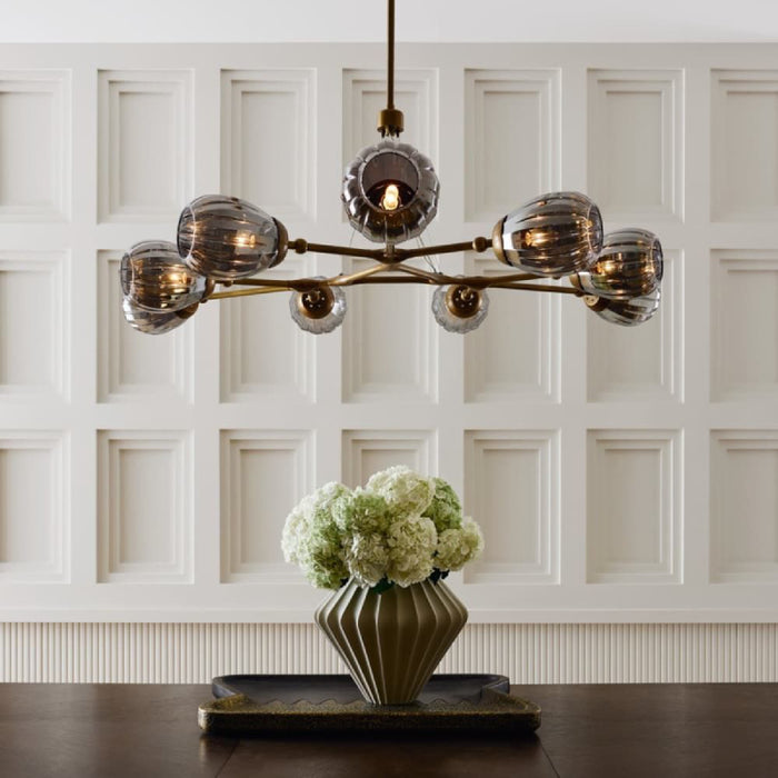 Arteriors DLC38 Smyth 9-lt 54" Round Chandelier