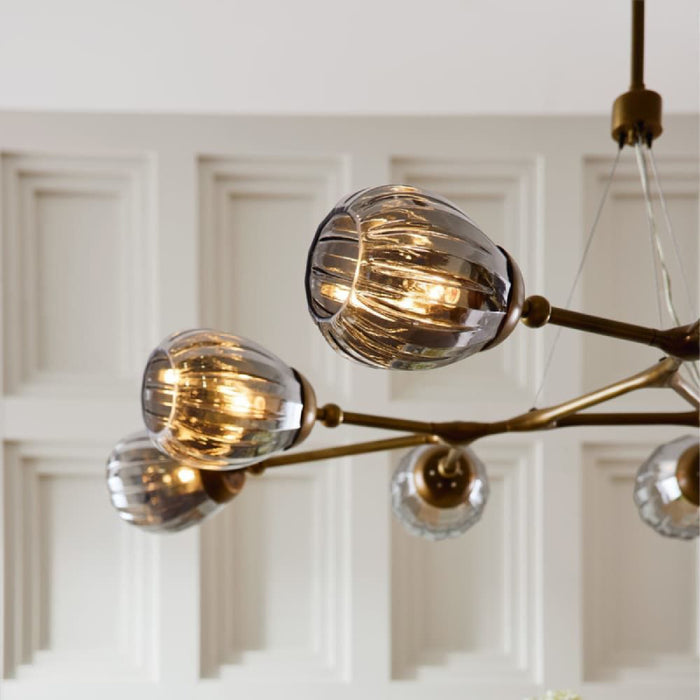 Arteriors DLC38 Smyth 9-lt 54" Round Chandelier