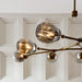 Arteriors DLC38 Smyth 9-lt 54" Round Chandelier