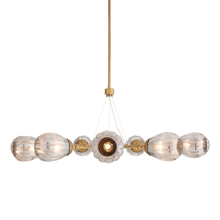 Arteriors DLC38 Smyth 9-lt 54" Round Chandelier