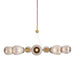 Arteriors DLC38 Smyth 9-lt 54" Round Chandelier