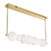 Arteriors 89656 Raphael 1-lt 48" LED Chandelier- Antique Brass