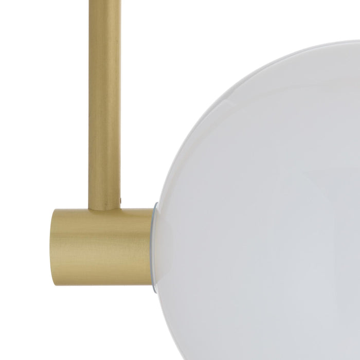 Arteriors 89656 Raphael 1-lt 48" LED Chandelier- Antique Brass
