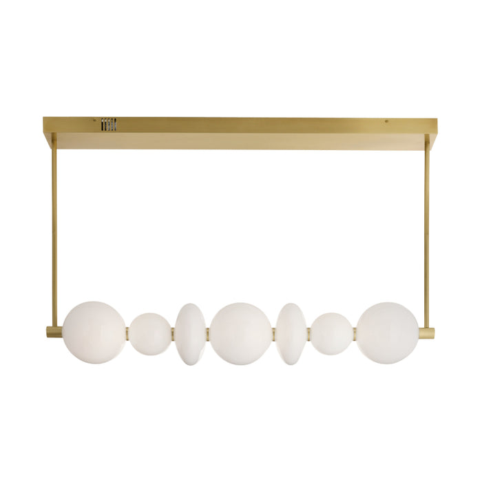 Arteriors 89656 Raphael 1-lt 48" LED Chandelier- Antique Brass