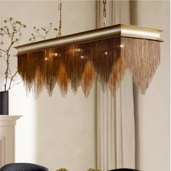 Arteriors DLI03 Heiress 6-lt 48" Linear Chandelier