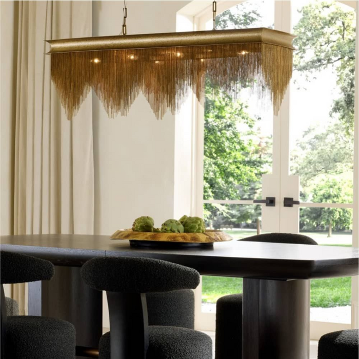 Arteriors DLI03 Heiress 6-lt 48" Linear Chandelier