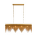 Arteriors DLI03 Heiress 6-lt 48" Linear Chandelier
