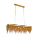 Arteriors DLI03 Heiress 6-lt 48" Linear Chandelier