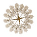 Arteriors DMS14 Bilal 8-lt 40" Chandelier - Ivory