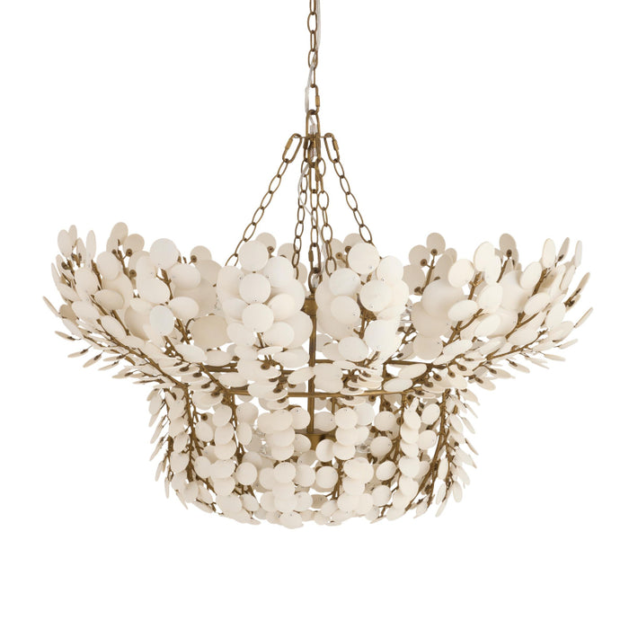 Arteriors DMS14 Bilal 8-lt 40" Chandelier - Ivory