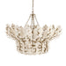 Arteriors DMS14 Bilal 8-lt 40" Chandelier - Ivory