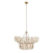 Arteriors DMS14 Bilal 8-lt 40" Chandelier - Ivory