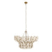 Arteriors DMS14 Bilal 8-lt 40" Chandelier - Ivory