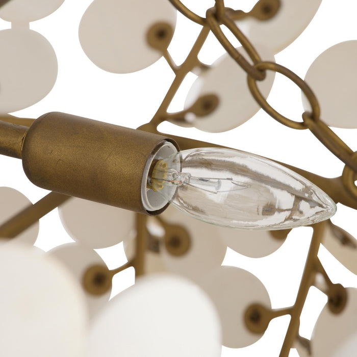 Arteriors DMS14 Bilal 8-lt 40" Chandelier - Ivory