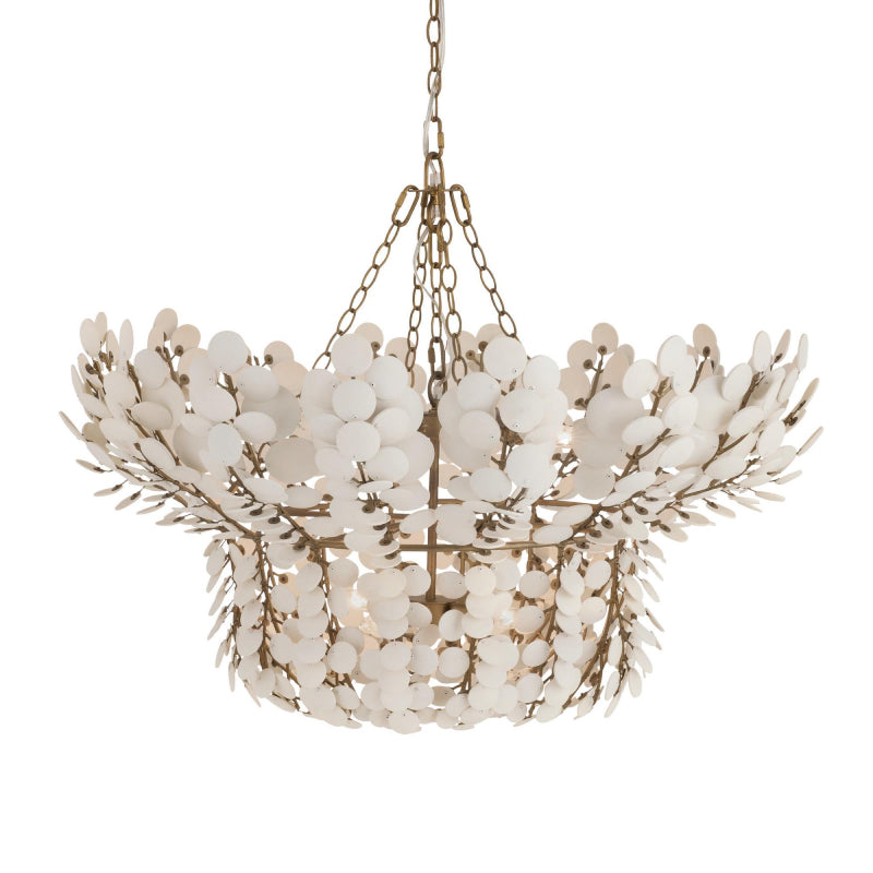 Arteriors DMS14 Bilal 8-lt 40" Chandelier - Ivory