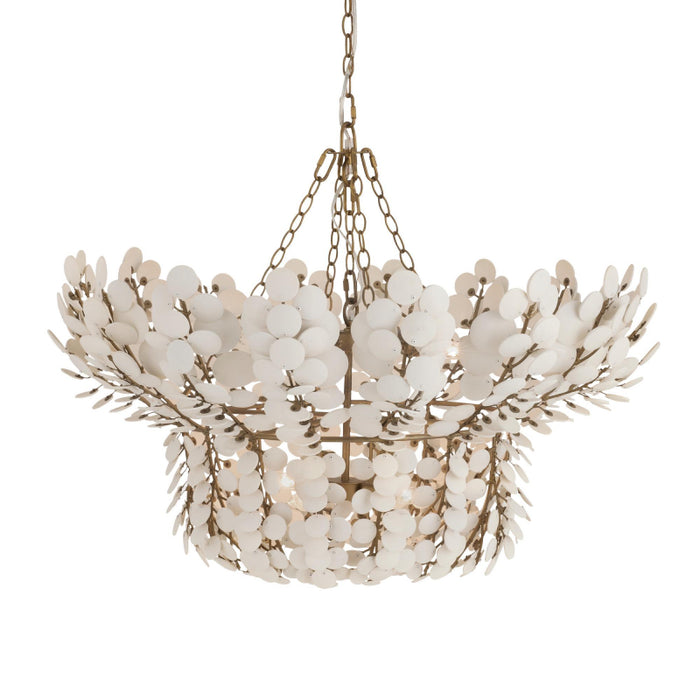 Arteriors DMS14 Bilal 8-lt 40" Chandelier - Ivory