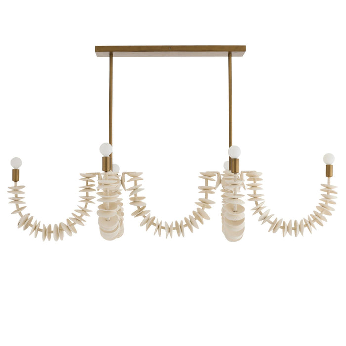 Arteriors DLS16 Kalama 8-lt 57" Chandelier