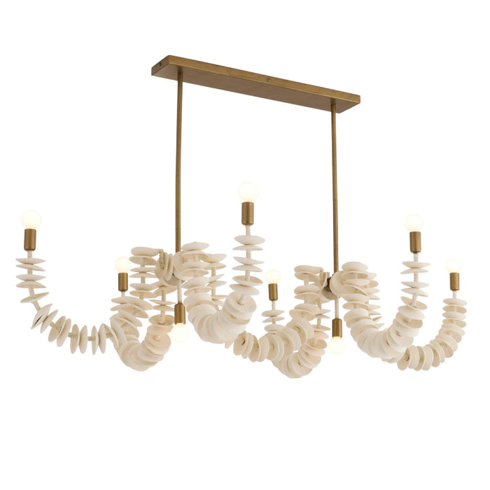 Arteriors DLS16 Kalama 8-lt 57" Chandelier