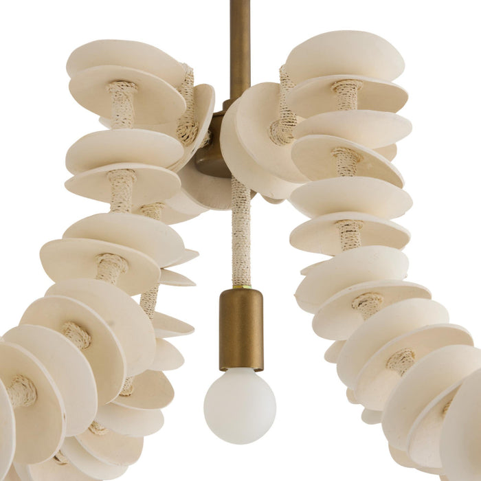 Arteriors DLS16 Kalama 8-lt 57" Chandelier