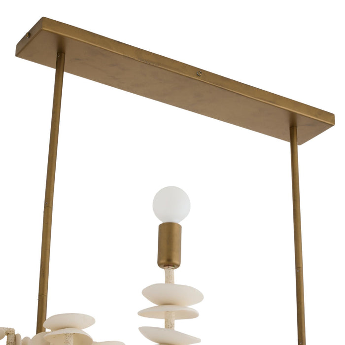 Arteriors DLS16 Kalama 8-lt 57" Chandelier