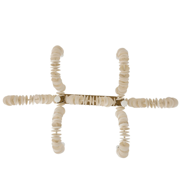 Arteriors DLS16 Kalama 8-lt 57" Chandelier