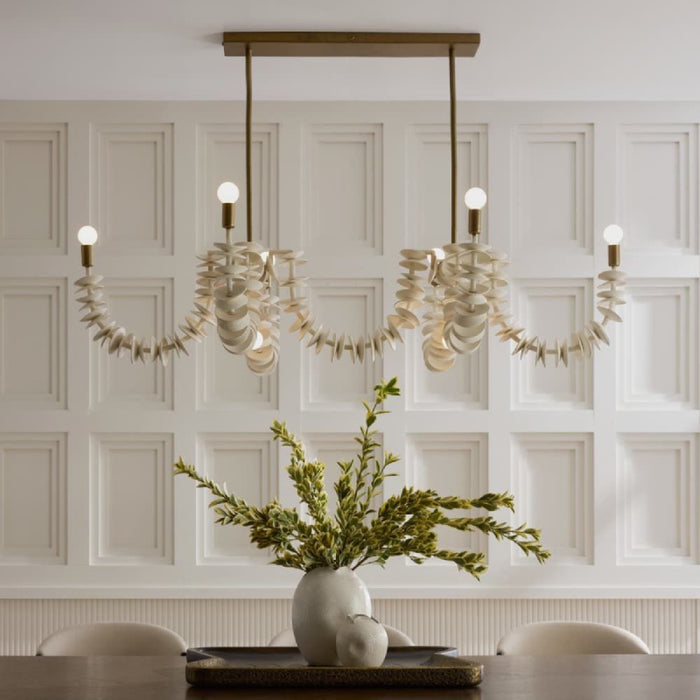 Arteriors DLS16 Kalama 8-lt 57" Chandelier
