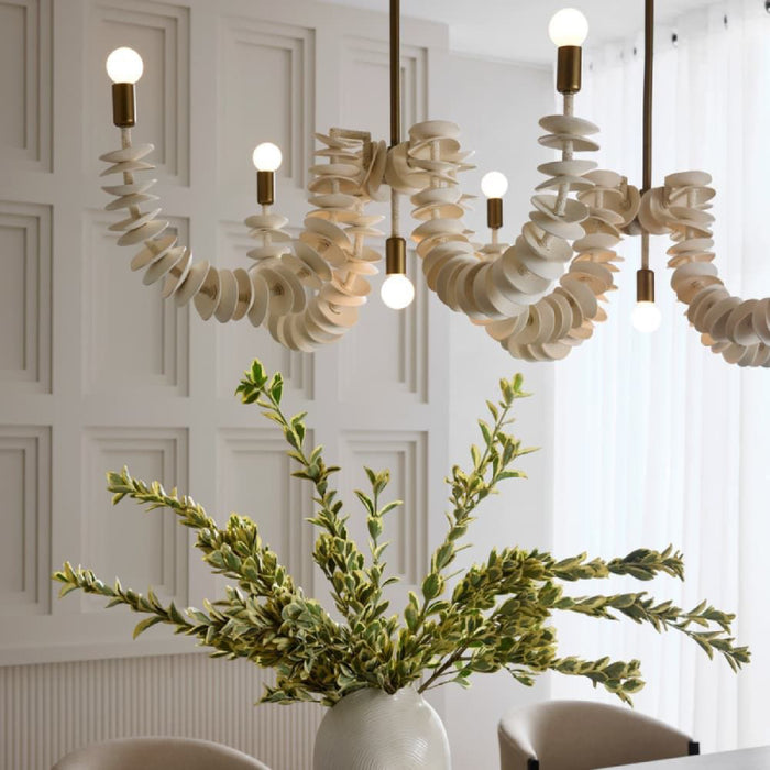 Arteriors DLS16 Kalama 8-lt 57" Chandelier