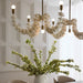 Arteriors DLS16 Kalama 8-lt 57" Chandelier