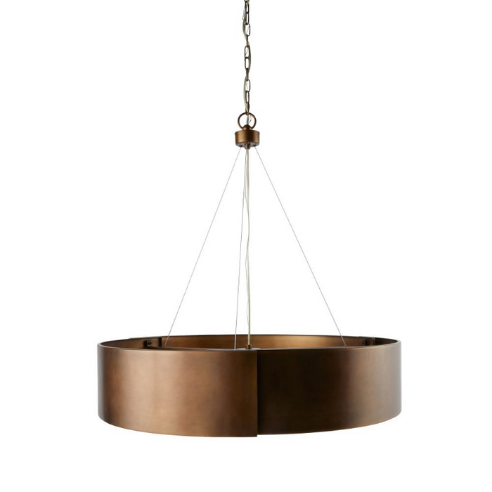 Arteriors Dante 5-lt 35" Chandelier - Antique Brass
