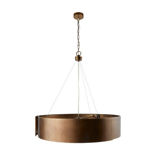 Arteriors Dante 5-lt 35" Chandelier - Antique Brass