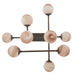 Arteriors DMC30 Hadden 9-lt 36" Chandelier