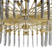 Arteriors DMC32 Klaus 12-lt 38" Chandelier