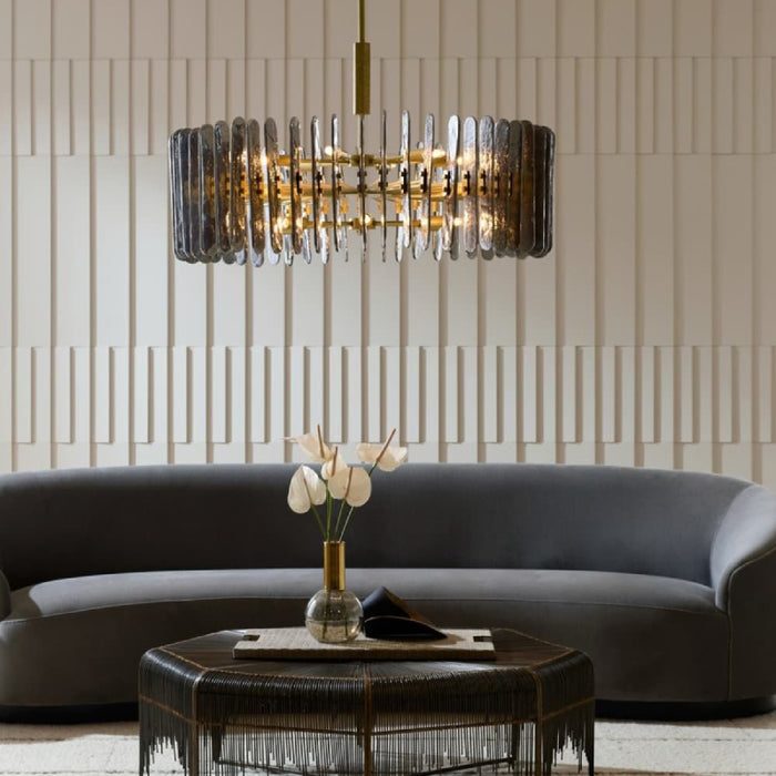 Arteriors DMC32 Klaus 12-lt 38" Chandelier