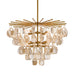 Arteriors DMC33 Jacqueline 8-lt 32" Chandelier