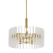 Arteriors DMC34 Klaus 8-lt 26" Chandelier-Clear Seedy