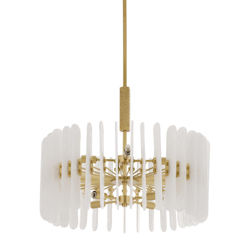 Arteriors DMC34 Klaus 8-lt 26" Chandelier-Clear Seedy