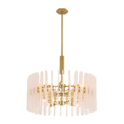Arteriors DMC34 Klaus 8-lt 26" Chandelier -Clear Seedy