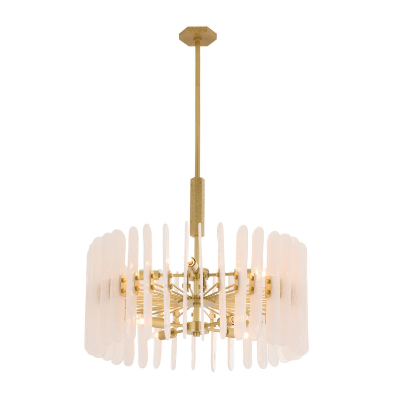 Arteriors DMC34 Klaus 8-lt 26" Chandelier -Clear Seedy