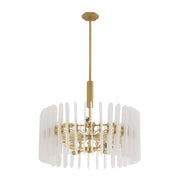 Arteriors DMC34 Klaus 8-lt 26" Chandelier -Clear Seedy