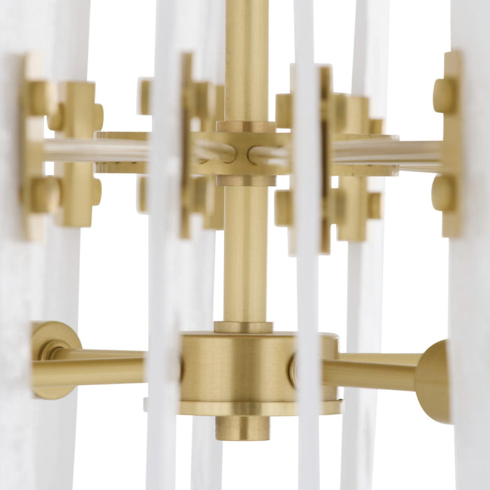 Arteriors DMC34 Klaus 8-lt 26" Chandelier-Clear Seedy
