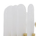 Arteriors DMC34 Klaus 8-lt 26" Chandelier-Clear Seedy