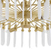 Arteriors DMC34 Klaus 8-lt 26" Chandelier-Clear Seedy