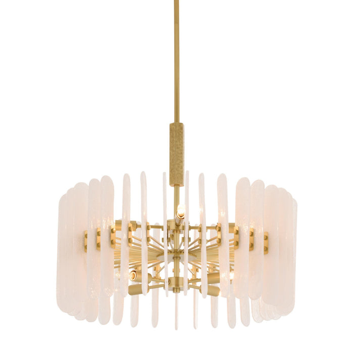 Arteriors DMC34 Klaus 8-lt 26" Chandelier-Clear Seedy